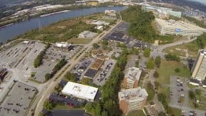 Aerial-Shot-3-of-Area-in-Downtown-Chattanooga