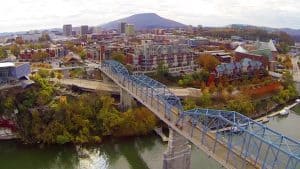 Aerial-Shot-5-of-Area-in-Downtown-Chattanooga